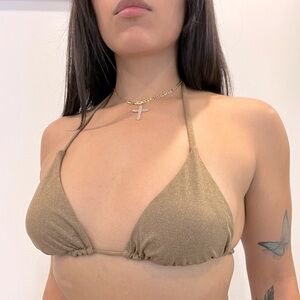 MONDAY Shimmer Gold Bikini